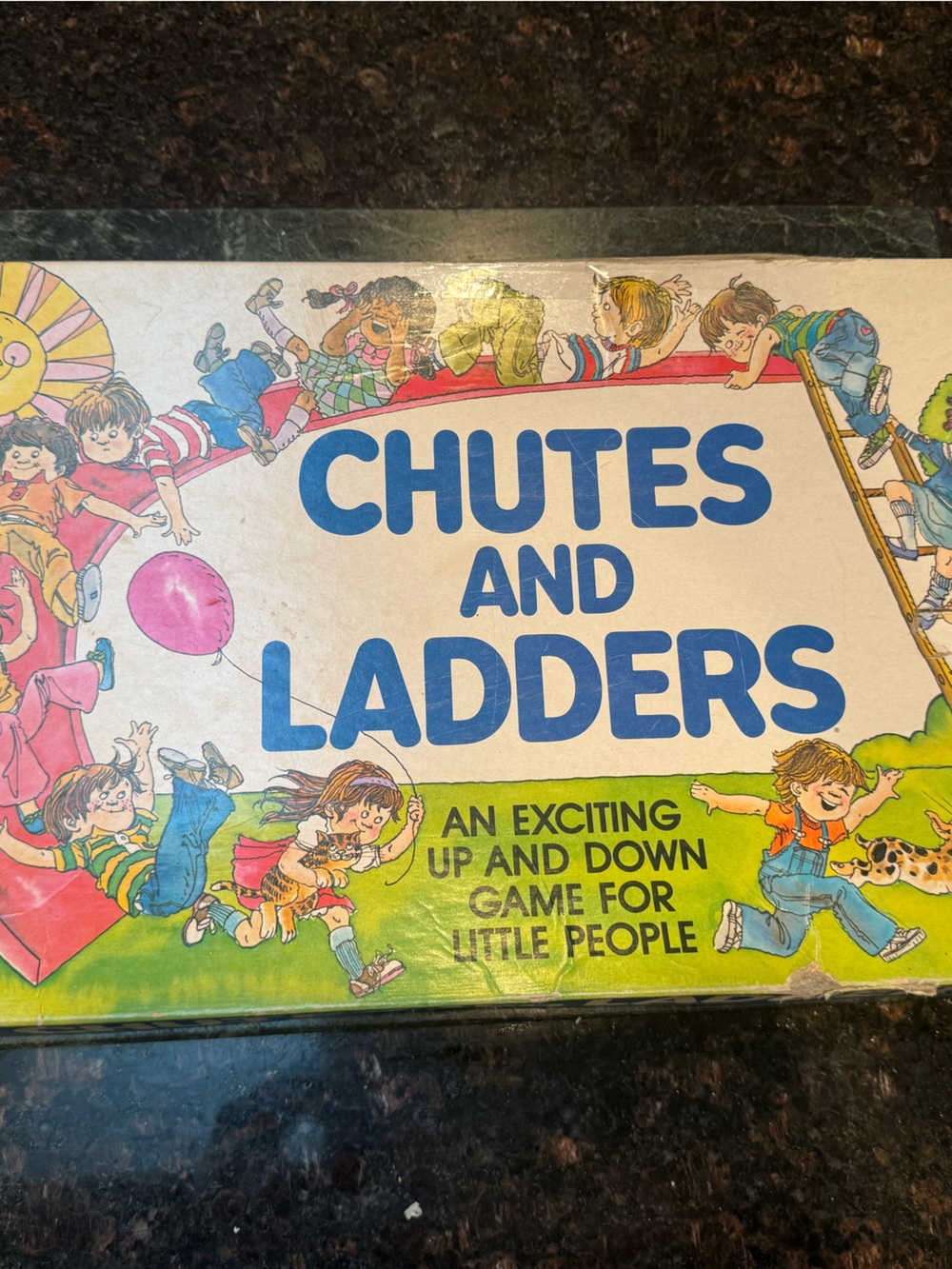 Chutes and Ladders Kids Board Game - Colorful